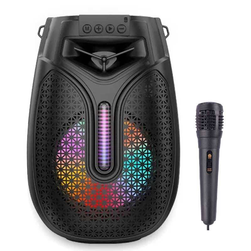 اسپیکر بلوتوثی فلش خور Sing-E ZQS8135 همراه با میکروفون 2